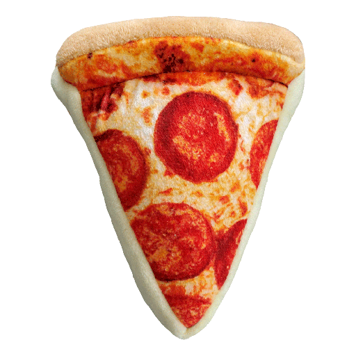 [HK60032] HUXLEY & KENT Dog Power Plush Pup-eroni Pizza L