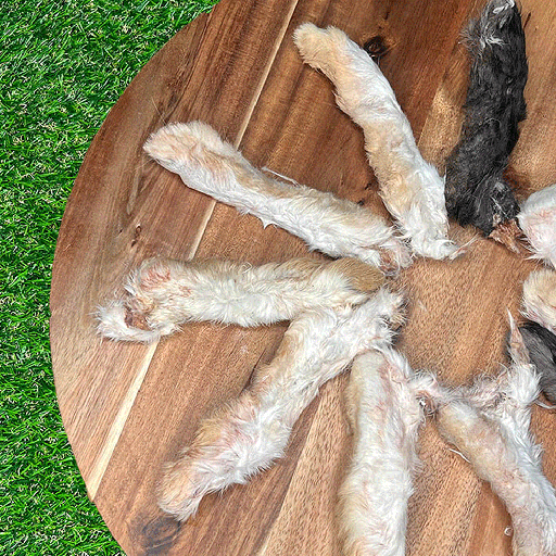 [FUR28749] *FUREVER FIERCE Rabbit Feet Bulk Case 55ct