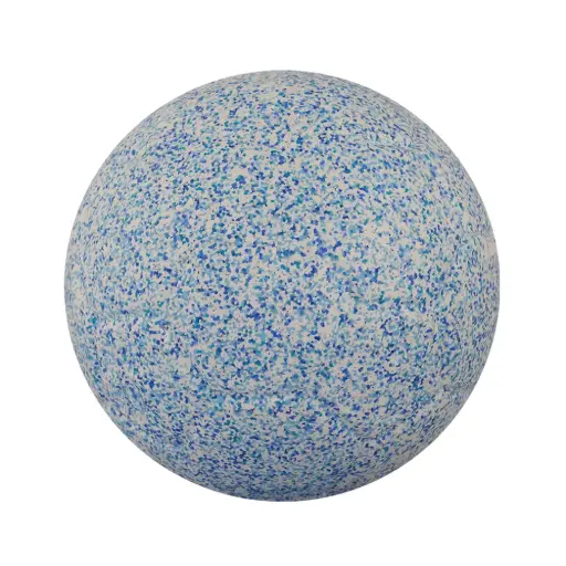 [JP82107] JOLLYPET Soccer Ball 6" Tri-Blue Sprinkle M
