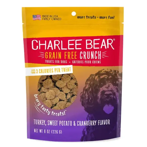 [CB90004] CHARLEE BEAR Crunch Turkey Sweet Potato Cranberry 8oz