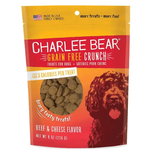 [CB00840] CHARLEE BEAR Crunch Beef Liver & Cheese 8oz