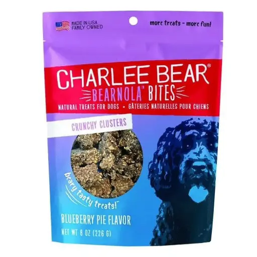 [CB00845] CHARLEE BEAR Bearnola Bites Blueberry Pie 8oz