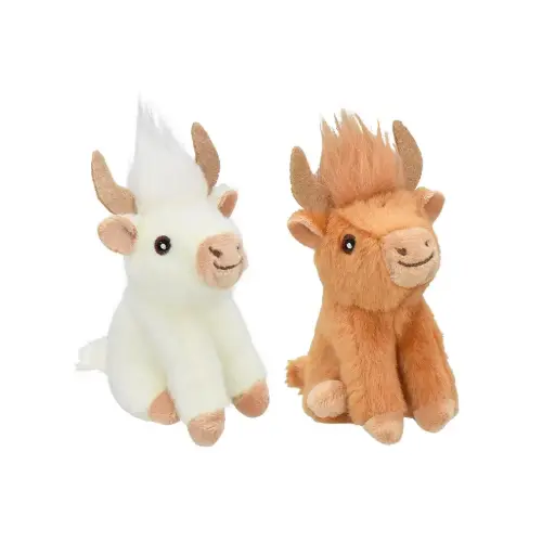 [MP20302] MULTIPET Highland Cow Cat Toy 4"