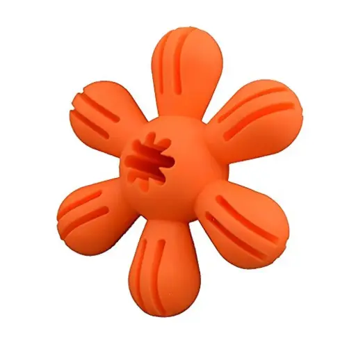 [APP52320] AMAZING PET Sparky Flower Orange 5 1/2" x 2" 