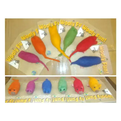 [APP86144] AMAZING PET Cat Wooly Fun Play Mouse