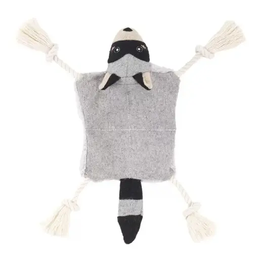 [ZP68479] ZIPPY PAWS ecoZippy Knotty Crawler Racoon