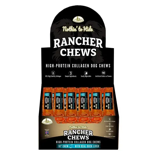 [FF63452] NOTHIN' TO HIDE Rancher Chew Duck 10" 24pc Box