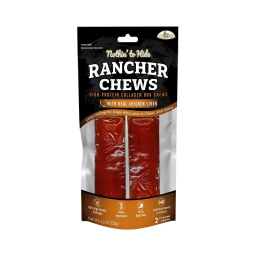 [FF63559] NOTHIN' TO HIDE Rancher Chew Chicken 5" 2pk