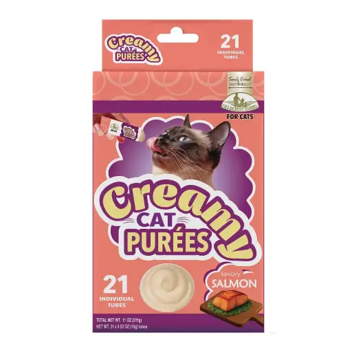 [FF07333] FIELDCREST FARMS Cat Purees Salmon 21 ct 