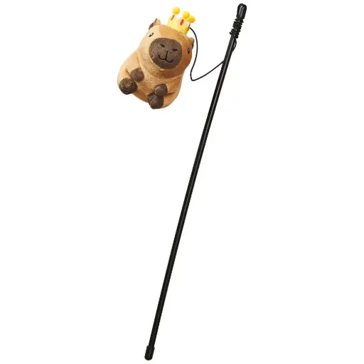 [E52258] ETHICAL/SPOT Capybara w/Crown Teaser Wand 