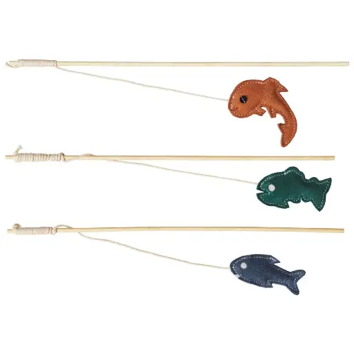 [E52263] ETHICAL/SPOT Dura-Fused Leather Fish Wand