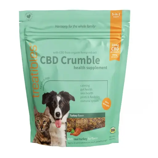 [TRT07845] TREATIBLES CBD Crumble Turkey 600mg 8.5oz