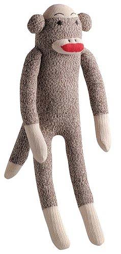 [MP48084] MULTIPET Sock Pal Monkey 10"