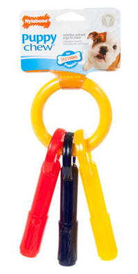 [N220P] NYLABONE Puppy Teething Keys S