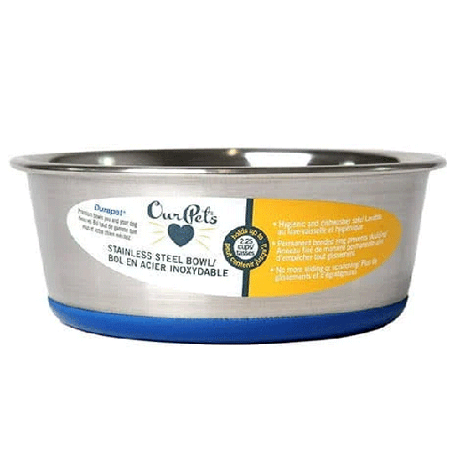[OP04106] OURPETS Durapet Premium Stainless Steel Bowl 2 Cup