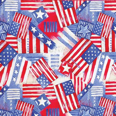 [BAN315] BANDANNA Old Glory 12pk