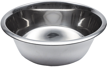 [BER90074] MASLOW Standard Stainless Steel Dog Bowl 3cp