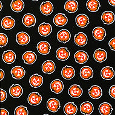 [BAN394] BANDANNA All Over Pumpkin 12pk