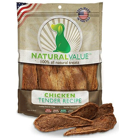 [LP08050] LOVING PETS Natural Value USA Chicken Tenders 14oz