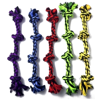 [MP29525] MULTIPET Nuts For Knots 4-Knot Rope 25"
