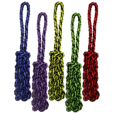 [MP29516] MULTIPET Nuts For Knots Braided Rope Tug 16"